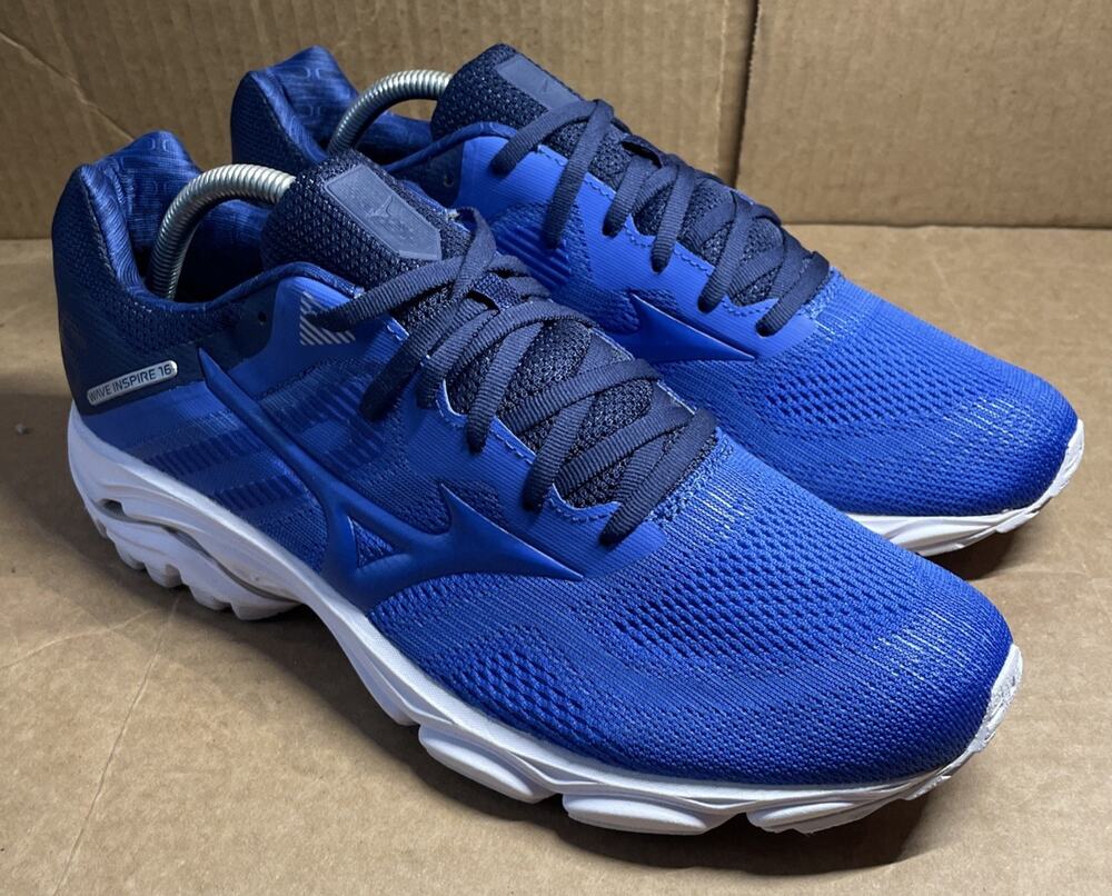 Mizuno Running Race Shoes Blue Wave Inspire Series Womens 11 Fast Shipping